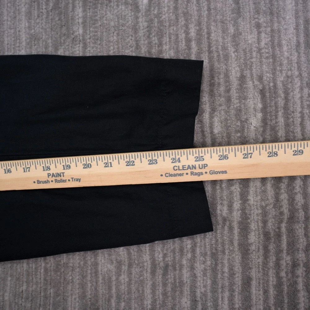 Banana Republic Pants Womens XXL Black New No Tag Linen Blend Elastic Waist